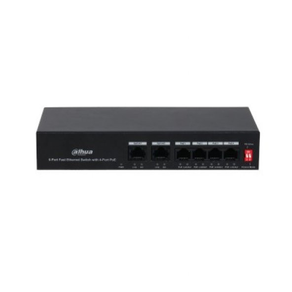 Dahua - PFS3006-4ET-36 4 Port Ethernet PoE ürün görseli 1