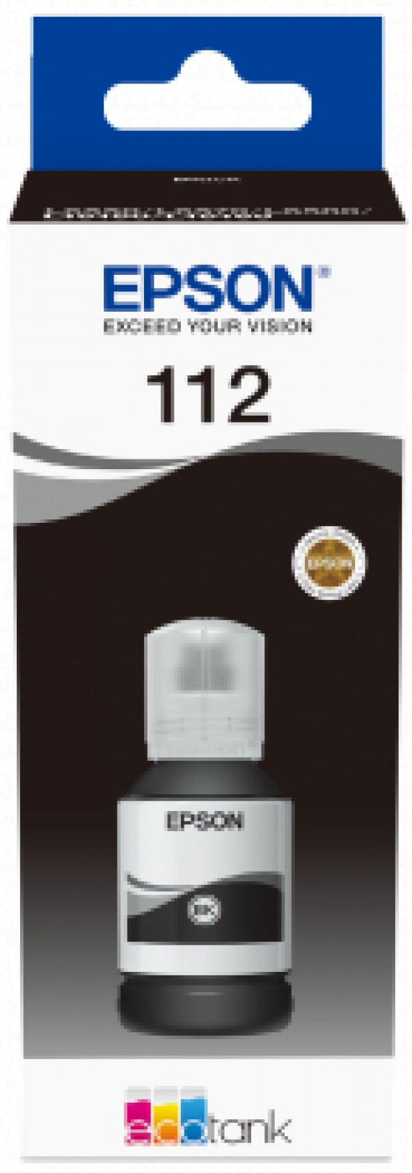 C13T06C14A 112 SİYAH MÜREKKEP KARTUŞ 7.500 SAYFA 127ml L15160 L15150 ürün görseli 1
