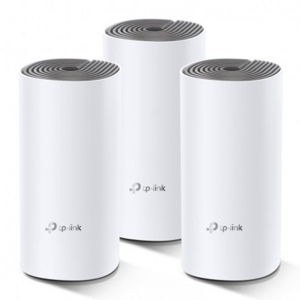 DECO E4 3P 1200MBPS TÜM EVİ KAPSAYAN MESH WI-FI SİSTEMİ (ÜÇLÜ) ürün görseli 1