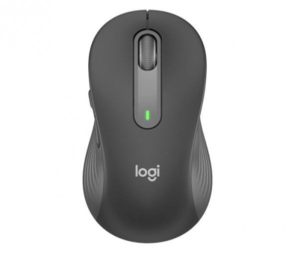 LOGITECH M650 L SIGNATURE KABLOSUZ TAM BOYUTLU MOUSE SIYAH 910-006236 ürün görseli 1