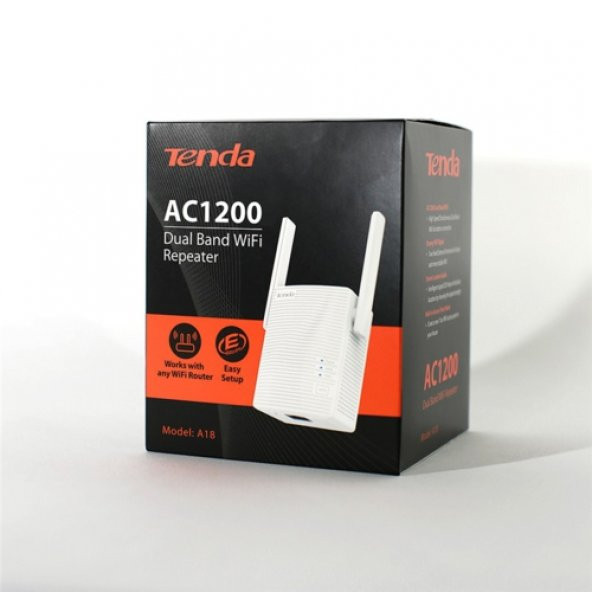 TENDA A18 AC1200 Dualband Menzil Genisletici ürün görseli 1