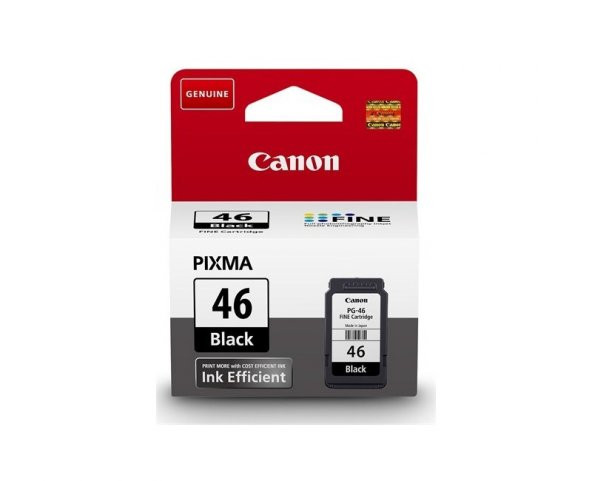 CANON PG-46 E-404 yazıcı için 400 sayfa Siyah Kartus ürün görseli 1