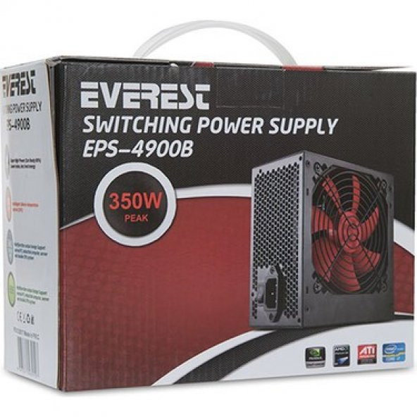 EVEREST - EPS-4900B PEAK-350W REAL-300W 12cm FANLI POWER SUPPLY ürün görseli 1