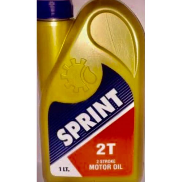 Sprint 2 T 2 Zamanlı Motor Yağı Benzinli Testere Ve Tırpan Yağı kırmızı 1 L ürün görseli 1