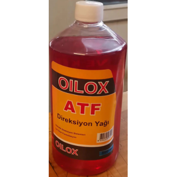 OİLOX Atf Hidrolik Kırmızı Direksiyon Yağı 500 Ml ürün görseli 1
