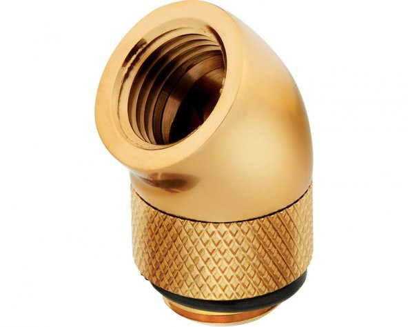 CX-9055003-WW Fitting (adapter) ,XF Adapter 2-pack (45° Angled rotary gold) ürün görseli 1