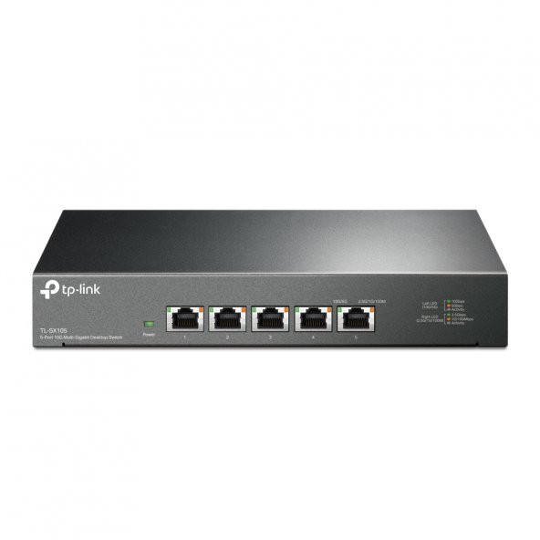 TP-LINK TL-SX105 5 PORT 10G MULTI GIGABIT MASAÜSTÜ SWITCH ürün görseli 1
