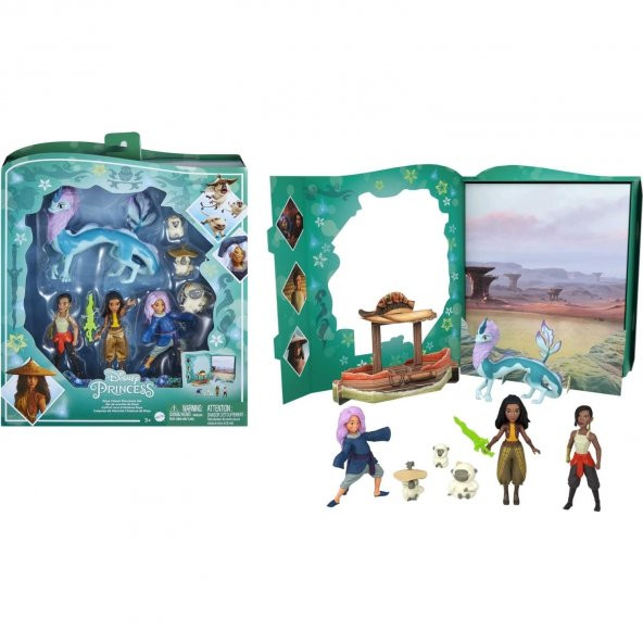 Disney Princess Disney Prenses Raya ve Arkadaşları Hikaye Anlatımı Seti-HLX24 ürün görseli 1