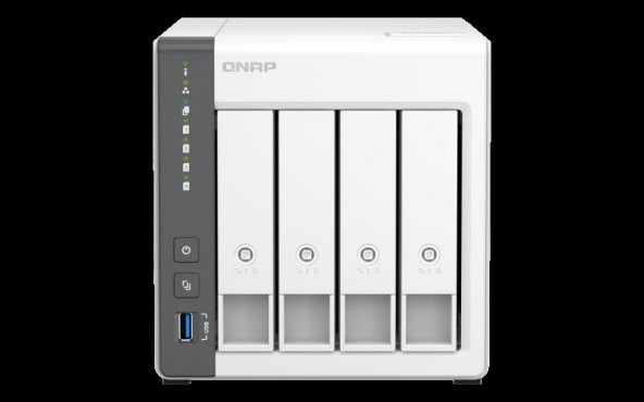 QNAP - TS-433-4G 4 YUVALI 4GB DEPOLAMA ÜNİTESİ (Resmi Distribütör Garantili) ürün görseli 1