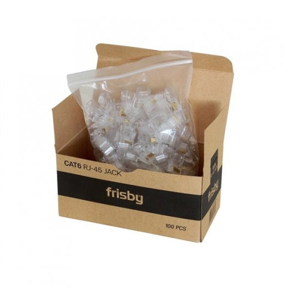 FNW-RJ4522N CAT6 RJ45 FTP KONEKTÖR100LÜ ürün görseli 1