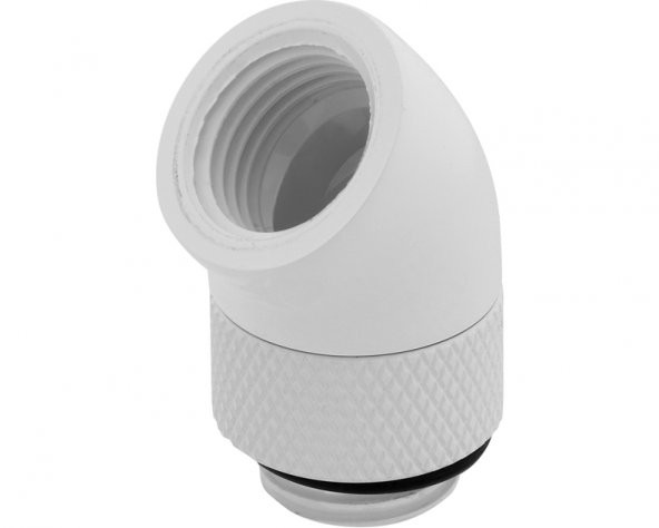 CX-9055007-WW Fitting (adapter) ,XF Adapter 2-pack (45° Angled rotary glossy white) ürün görseli 1