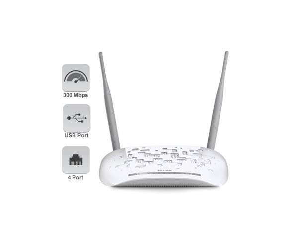 TP-LINK TD-W9970 300Mbps Kablosuz N USB VDSL2 Modem Router ürün görseli 1