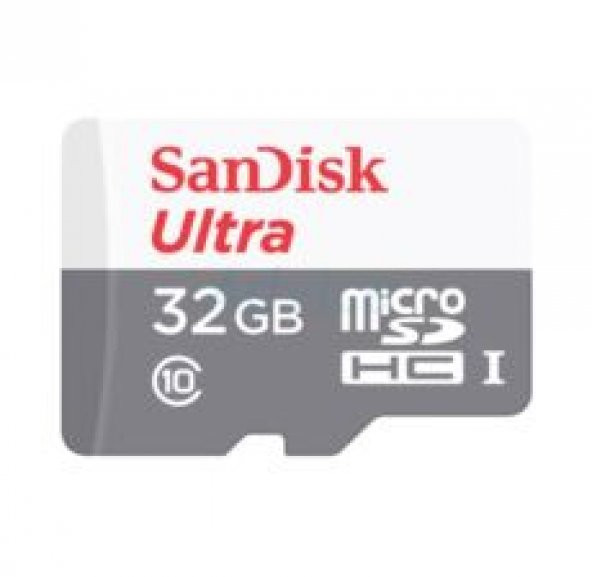 SANDISK SDSQUNR-032G-GN3MN 32GB Ultra 100MB/s Class 10 UHS-I Micro SD Kart ürün görseli 1