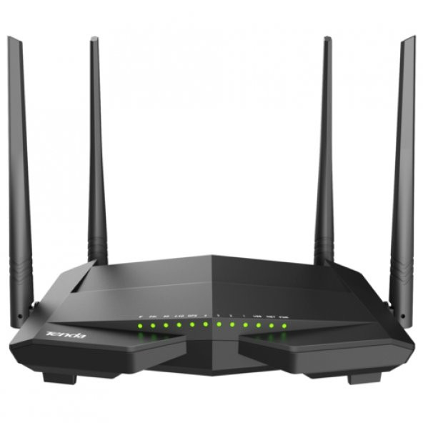 TENDA V12 AC1200 Wi-Fi VDSL/ADSL2+ Modem Router ürün görseli 1