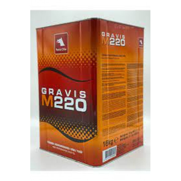 Petrol Ofisi Gravis M 220 15 kg Dişli Yağı 2025 üretim ürün görseli 1