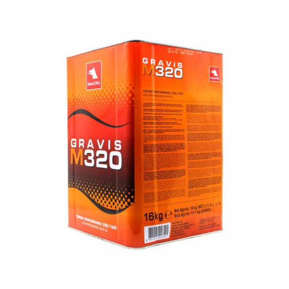 Petrol Ofisi Gravis M 320 15 Kg Dişli ve Redüktör Yağı ürün görseli 1