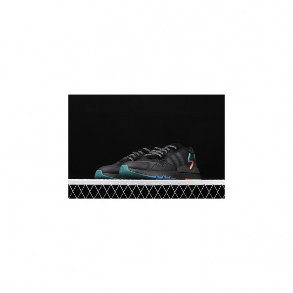 Adidas Nite Jogger Erkek Spor Ayakkabı Siyah Fosfor ürün görseli 1