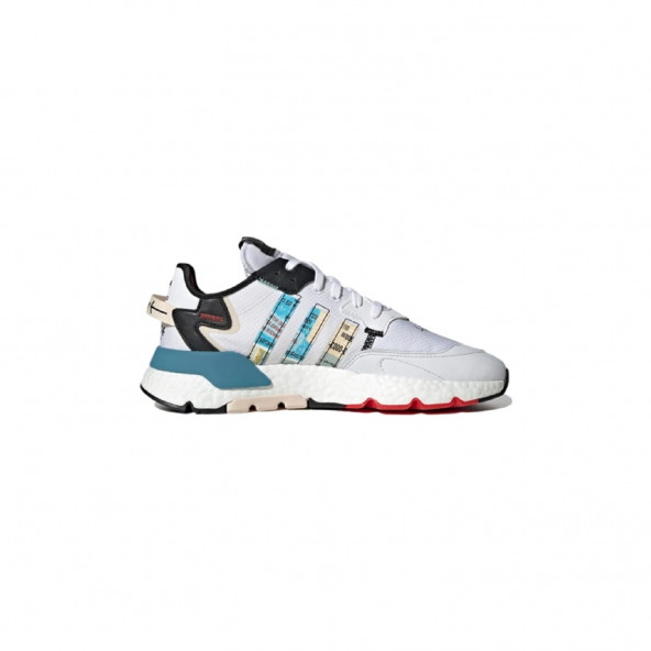 Adidas Nite Jogger Gw 4229 Beyaz Erkek Spor Ayakkabı ürün görseli 1