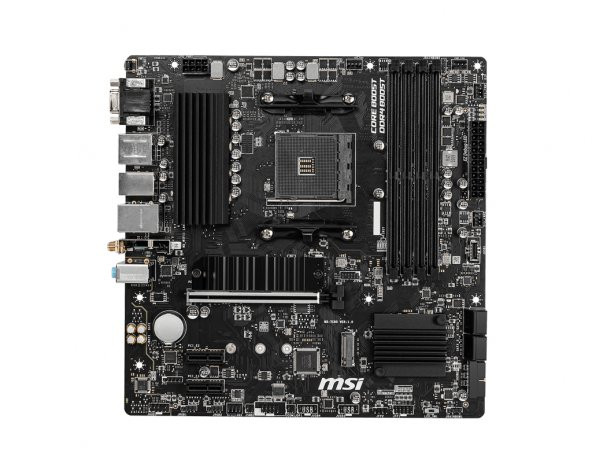 MSI B550M PRO-VDH WIFI DDR4 4400(OC) HDMI MATX AM4 ürün görseli 1