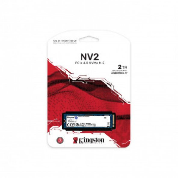 SNV2S/2000G NV2 2TB PCIe 4.0 NVMe M.2 2280 3.500/2.800 MB/s ürün görseli 1