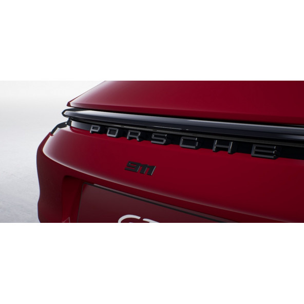 Porsche 911 Carrera 3M Mat Siyah Bagaj Logo Orjinal Ürün ürün görseli 1