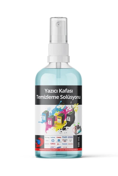 Yazıcı Kafası Temizleme Solüsyonu (Printer Head Cleaner) - 100 mL ürün görseli 1