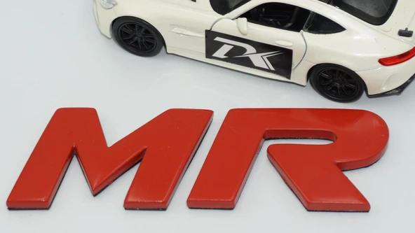 DK Tuning Lancer Evolution MR Kırmızı Bagaj Yazı Logo Mitsubishi İle Uyumlu ürün görseli 1