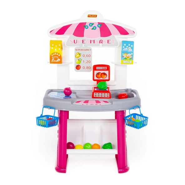 Polesie Süper Market Mini Set (kutuda) 58614 Çocuklar İçin Tartılı Market Seti Alışveriş Oyunu ürün görseli 1