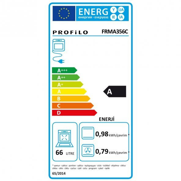 Profilo FRMA356C Beyaz Ankastre Fırın - Resim 4