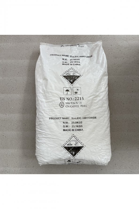 İFA Kimya Maleik Anhidrit (Maleic Anhydride) 25 kg ürün görseli 1