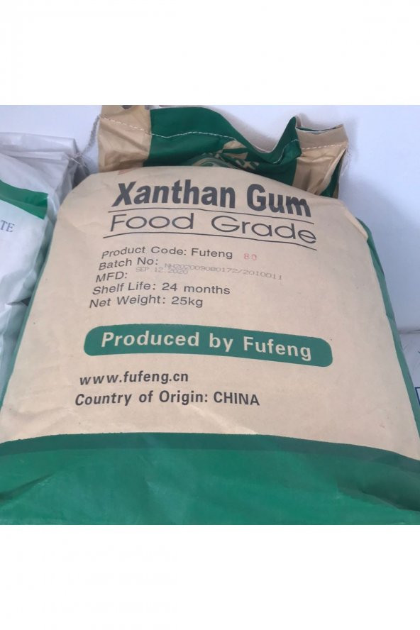 İFA Kimya Xanthan Gum (Ksantan Gum)Ksantan Sakızı E415   25KG ürün görseli 1