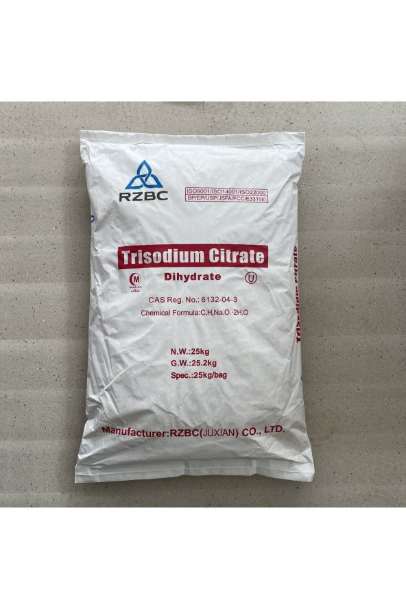 İFA KimyaTrisodyum Sitrat Dihidrat 25 kg ürün görseli 1