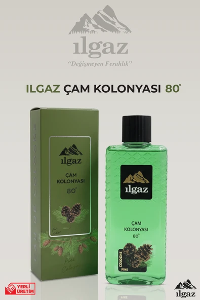 Ilgaz Çam Kolonyası 80 Derece 400 Ml - Elegance Series ürün görseli 1