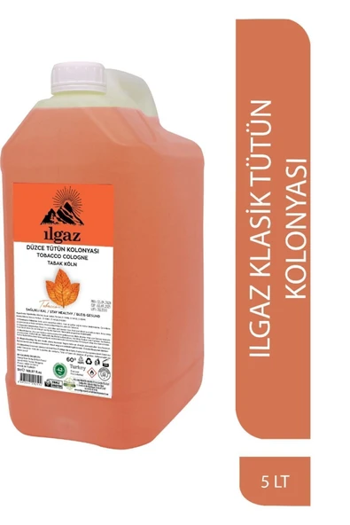 Düzce Tütün Kolonyası 60 Derece 5 Litre Bidon Kolonya - Geleneksel ve Ferah Koku ürün görseli 1
