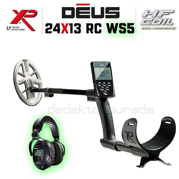 DEUS - 24x13cm HF Başlık, Ana Kontrol Ünitesi (RC), WS4 Kulaklık - FULL PAKET ürün görseli 1
