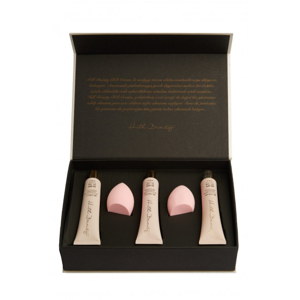 Hill Beauty Medium Set BB Krem 40 ml SPF25 Cilt Tonu Eşitleyici Hyaluronik Asit Leke Karşıtı Nemlendirici ürün görseli 1