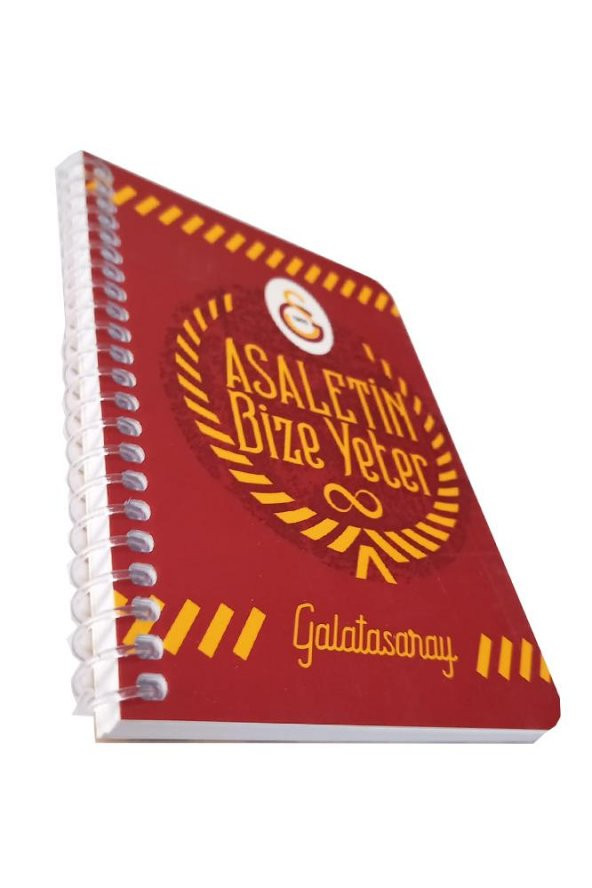 Not Defteri Bloknot Spralli 10x15 cm Çizgili 80 Yaprak 1 Adet Lisanslı Orjinal Aslan Not Defteri ürün görseli 1