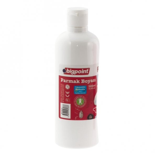 Bigpoint Parmak Boyası 500 ml Beyaz ürün görseli 1