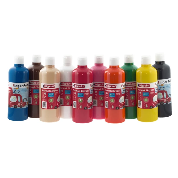 Bigpoint Parmak Boyası 500 ml Sarı - Resim 2