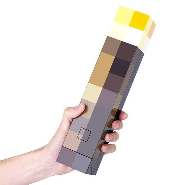Minecraft Meşale Madenci Gece Led Gece Işığı Pilli Lamba ürün görseli 1