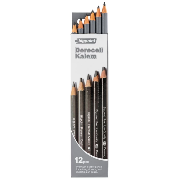 Bigpoint Dereceli Kalem 5B x 12 Adet - Resim 2