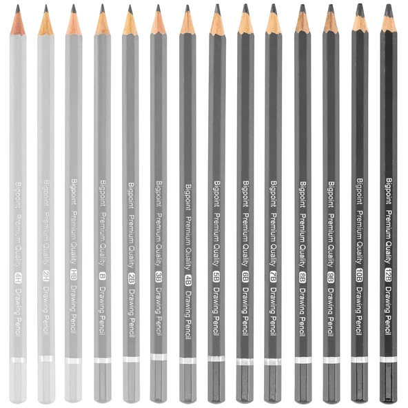 Bigpoint Dereceli Kalem 5B x 12 Adet - Resim 3