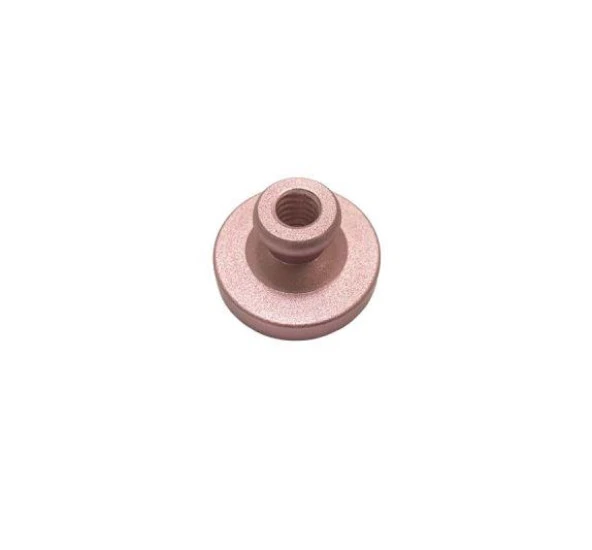 Mührü Mumu Damga 30mm Yuvarlak Boş Alüminyum Rose Gold Eloksal Kafa ürün görseli 1
