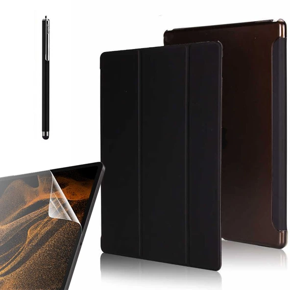 Gpack Apple iPad 10.2 2021 9.Nesil Kılıf Smart Cover Kapaklı Standlı Uyku Modlu sm2  Nano  Kalem ürün görseli 1