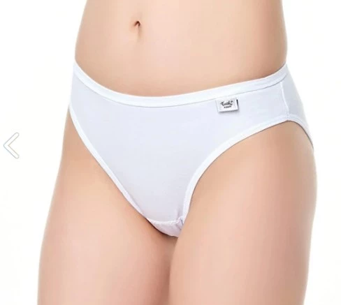 Tutku 12 li Elastan Düz Bayan Bikini Külot 0715 ürün görseli 1
