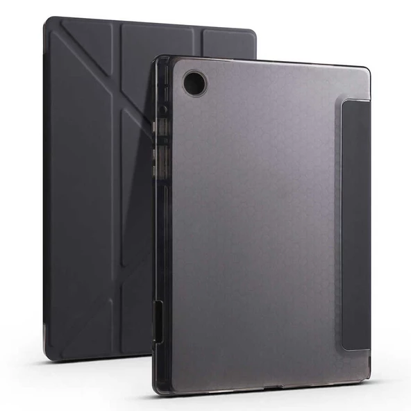 Gpack Samsung Galaxy Tab A8 10.5 SM X200 2021 Kılıf Standlı Katlanabilir Pu Silikon tf1 ürün görseli 1