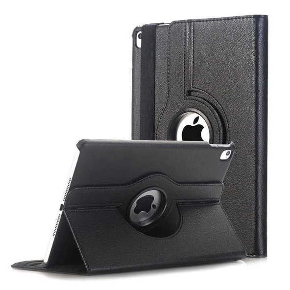 Gpack Apple iPad 9.7 2017 5.Nesil Kılıf Kapaklı Standlı 360 Dönebilen Koruma dn2 ürün görseli 1