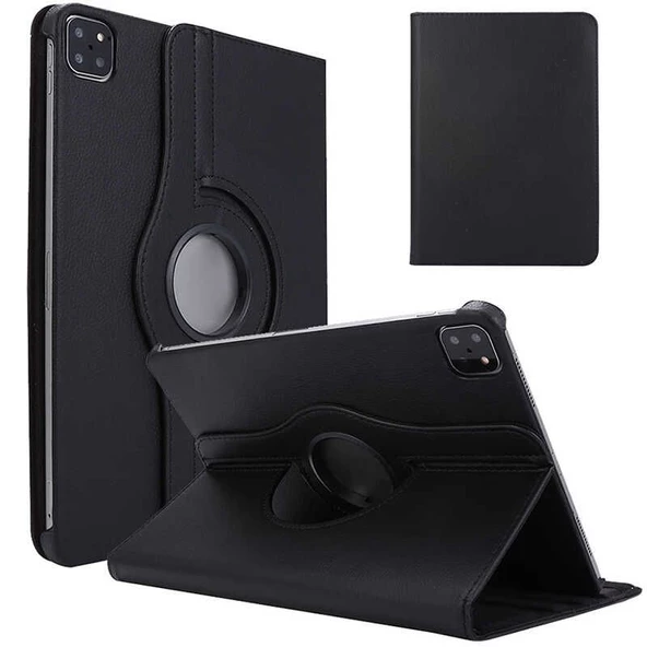 Gpack Apple iPad Air 10.9 2020 4.Nesil Kılıf Kapaklı Standlı 360 Dönebilen Koruma dn2 ürün görseli 1