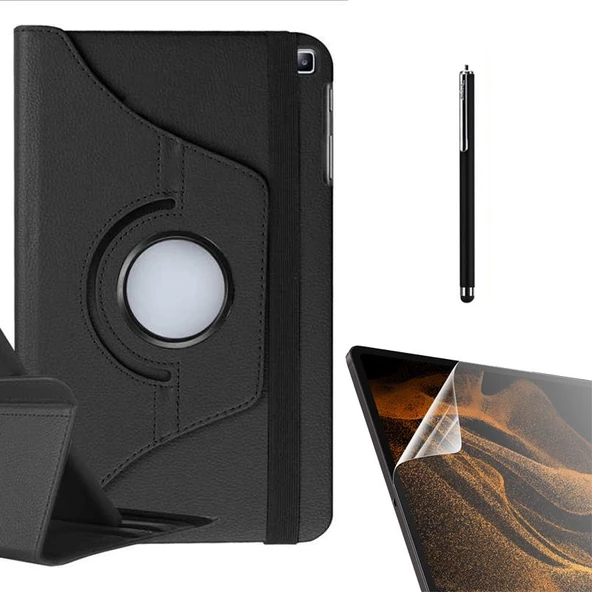 Gpack Samsung Galaxy Tab A 8.0 2019 T290 Kılıf Kapaklı Standlı 360 Dönebilen Koruma dn22  Nano  Kalem ürün görseli 1