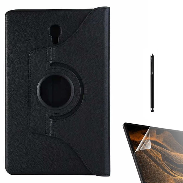 Gpack Samsung Galaxy Tab A T590 Kılıf Kapaklı Standlı 360 Dönebilen Koruma dn22  Nano  Kalem ürün görseli 1